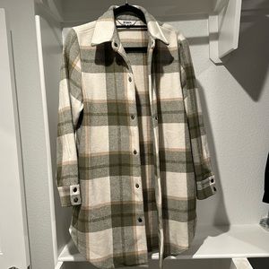 Eldridge Oversize Buffalo Check Shirt Jacket